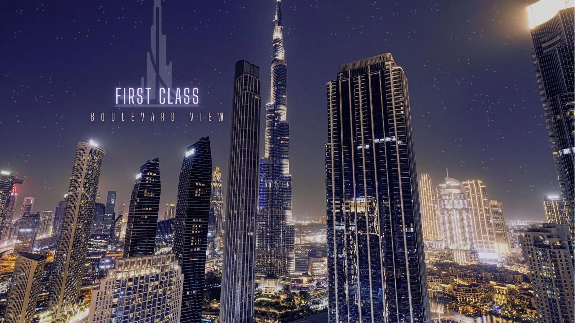 Burj Crown - First Class Boulevard View, 9 Min Walk Dubai Mall